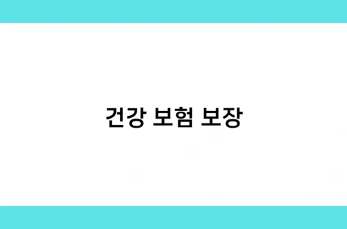 건강 보험 보장 썸네일